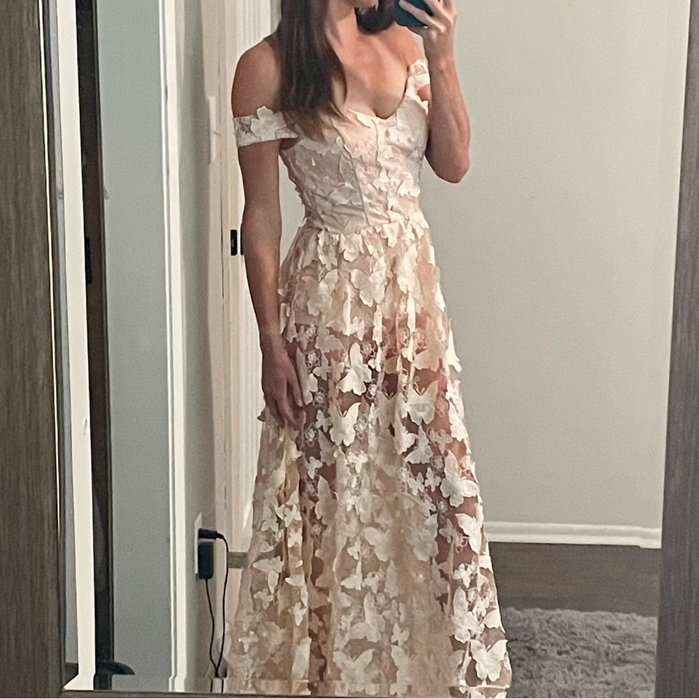 Butterfly Lace Women’s Dress